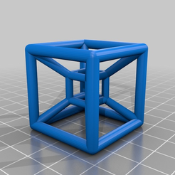 3c53d5777848648fe3e5cde24fa77f93.png 3D-Datei hypercube-lowpoly kostenlos・3D-Druck-Vorlage zum herunterladen