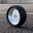Armorlite-20x8.png Cheviot Armorlite 20 inch with Dunlop tyre. 1/24 scale