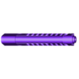 M41A_Barrel_Front_V2.stl Aliens Pulse Rifle M41A - Moving Parts! |NEW Shotgun Update|