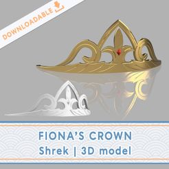 site_thumbnail-copy.jpg SHREK | Princess Fiona crown 3D model