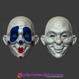 Henchmen_Mask_no7_08.jpg Henchmen Dark Knight Clown Joker Mask Costume Helmet