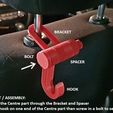 b41d50218b7388629b00a7a92b89b71a_display_large.jpg STL-Datei Car Headrest Bag Hooks kostenlos・Objekt zum Herunterladen und Drucken in 3D