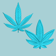 c0.png Cannabis Leaf - Molding Artificial EVA Craft