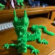 Flexi Print-in-Place Imperial Dragon with 3MF Included!