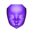 Iris Face Closed Eyes Open Mouth STL.STL 4.5" Iris Megaman X4 Figure