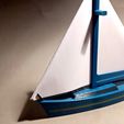 06.jpg Sailboat Memo Stand