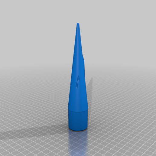 Estes_Interceptor_Nose_Cone_BT-55_Solid_Short.png Free STL file Estes Interceptor Nose Cone BT-55 (P/N 062074)・3D printer model to download, JackHydrazine