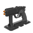 3.png Agent K's Pistol - Blade Runner - Printable 3d model - STL + CAD bundle - Personal Use