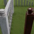 banister_handrail_kit_render38.jpg Banister & Handrail 3D Model Collection