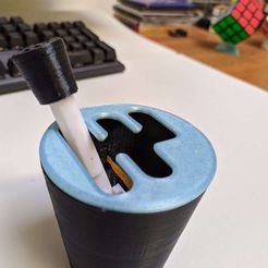 IMG_20210905_120925_1.jpg Free 3D file Car cupholder manual transmission fidget toy・3D printable design to download