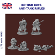 BoysCover.png British Boys AntiTank  Rifles Set WW2  1/72 scale