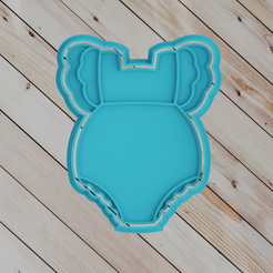 untitled.png Fichier STL vêtements pour enfants COOKIE CUTTER・Design imprimable en 3D à télécharger