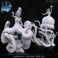 Patreon_07_Feb2021.jpg 3D-Datei Belohnungspaket #7 | Tiefsee・3D-druckbares Design zum Herunterladen