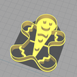 Sin título.png Gingerbread Man - Christmas - Cookie Cutter