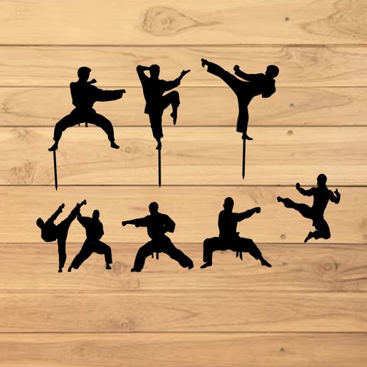 Topper Karate, ninja - 3D model önizlemesi