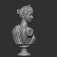 ooo.jpg Artemis Diana Bust Head Greek Roman Goddess Statue Handmade Sculpture
