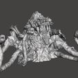 2.jpg BIOLLANTE - Godzilla Kaiju ARTICULATED head, jaw, tentacles, and snappers High-Poly for 3D printing