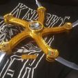 glaive.jpg The Glaive -  includes stand and wall mount - Krull 1983