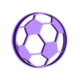 Soccer.stl Soccer ball cookie cutter