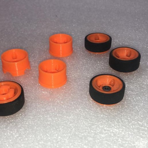 Wheel rims for Mini-Z - RC Car 3D model