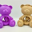 IMG_20230124_225619139_HDR~2.jpg STL-Datei Valentins-Teddybär-Ornament ohne Stützen an Ort und Stelle gedruckt・3D-Druck-Idee zum Herunterladen
