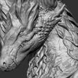 mathis-patinier-08.jpg Dragon bust/head - miniature - fantasy figurine STL