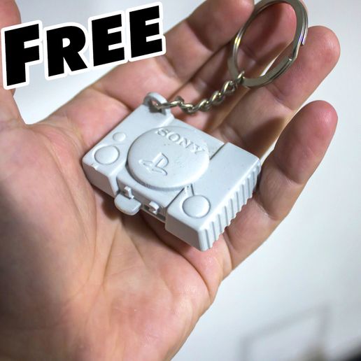 PlayStation Keychain No Supports