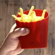 GOB.jpg Fichier STL GOBELET FRITES MAC DO・Modèle à imprimer en 3D à télécharger