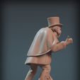 PhineasCapeTurn-3.jpg Haunted Mansion Phineas The Traveler Ghost 3D Printable Sculpt