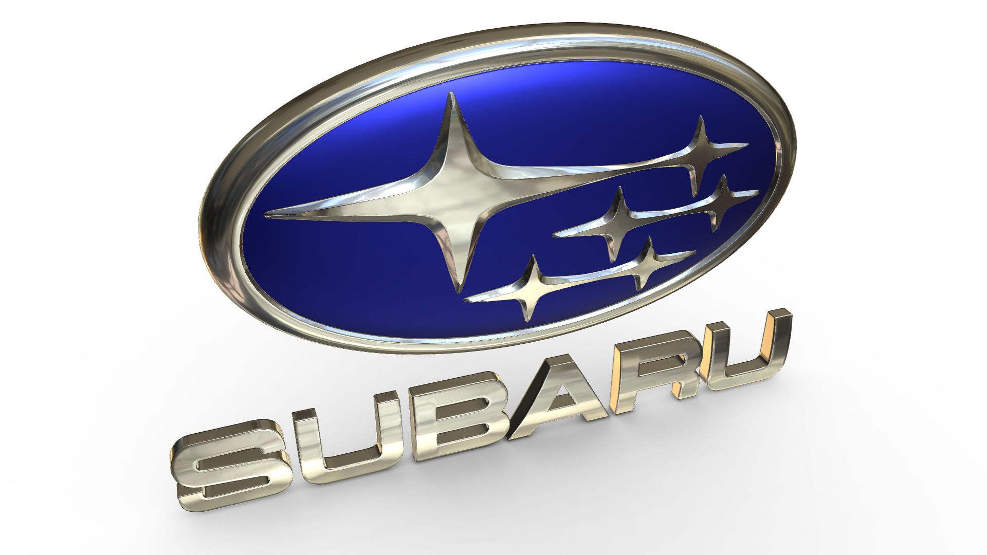 Stl File Subaru Logo 3d Printer Model To Download Cults