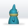 4.jpg Munchlax Pokemon STL file 3D Model Character Fanart