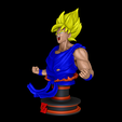 render_07.png Goku super sayajin bust - Dragon Ball Z