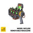 8.jpg Fallout Weapons Bundle - 3 Printable models - STL + CAD + OBJ - Commercial Use