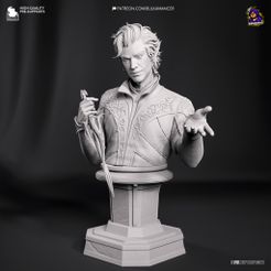 astarion_bust-1.jpg Astarion | Baldur's Gate 3 | 139mm (Bust Version)