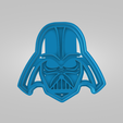 CookieCutter_StarWars_DarthVader.png Darth Vader Helmet Cookie Cutter From Star Wars