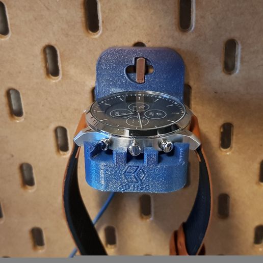 Skadis holder for Skagen HR smartwatches 3D model