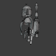 Screenshot_4.png Boba Fett Armor Full Armor for Cosplay 3D Model Collection