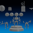 1-expendable-multipose-part-2-Copy.png Файл 3D SERVOCORE ALL FACTIONS - ASSISTANT DROID SQUAD -IN PARTS- 28mm・Модель для загрузки и печати в формате 3D
