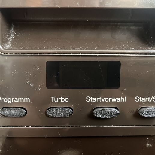 Miele dischwasher button