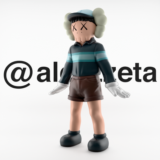 🦑 Kaws CHUL SU Squid Game Season 3・ STL File for 3D printing・Cults