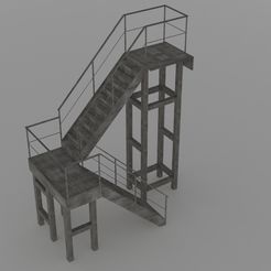 1.jpg Archivo 3D Escaleras de metal・Modelo de impresora 3D para descargar, illusioncreators1979