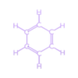 1 Benceno .stl Benzene Molecule