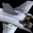 AIM-9X-2.png AIM-9X Sidewinder Missile Simplified - Jet Vane & Tailfin Control Section