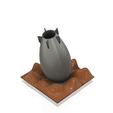 vase304 v6.png pot vase cup vessel Bomb v304 for 3d-print or cnc