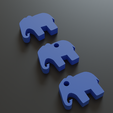 2.png Sprinkle Stencil Elephant Design.