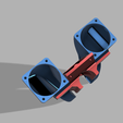 010.png e3d v6 volcano quick-release, universal, collapsible blower