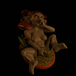 1.png STL file Goblin Girl Garden Fun 3・3D printable model to download