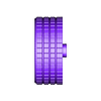 llanta_callo_cuadrada.STL Square callus wheel for generic gearbox