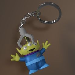 TSAlien - copia1.jpg STL file Toy Story - Alien Toy・3D printable design to download
