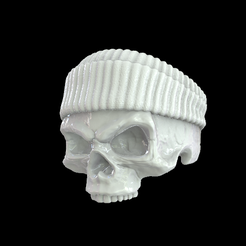 Screenshot-2023-10-01-185959.png STL-Datei Beanie Totenkopf Ring・Design zum Herunterladen und 3D-Drucken